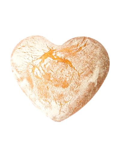 Brød, hjerte