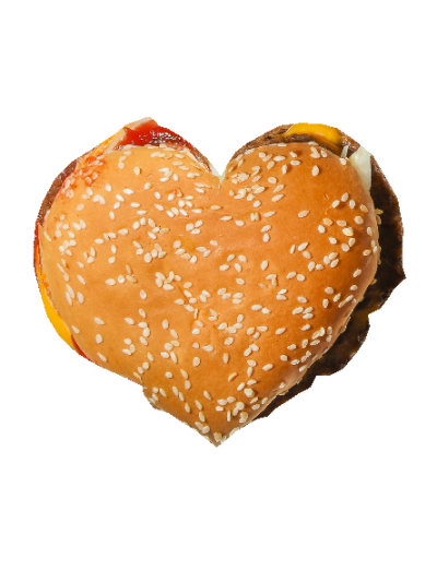 Burger, hjerte