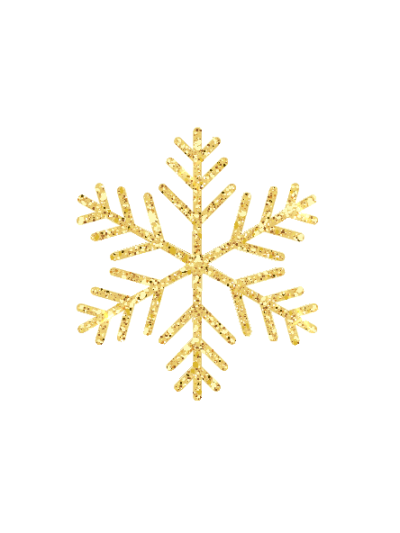 Snefnug Guld H: 60 cm. (For bedste resultat. Brug montør.) #0184