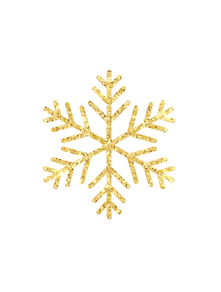 Snefnug Guld H: 60 cm. (For bedste resultat. Brug montør.) #0184