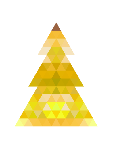 Juletræ H: 110 cm. #0229