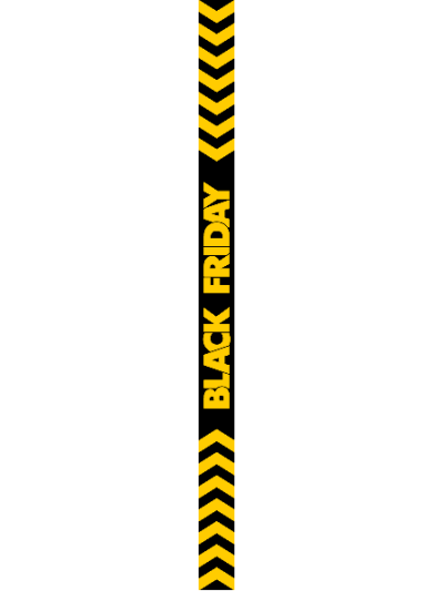 Black Friday L: 200 cm/ b: 12 cm #0281