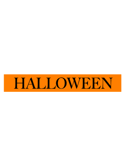 Halloween, skilt #0285