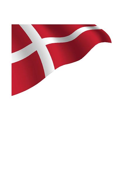 Flag hjørne l: 120 cm#0566