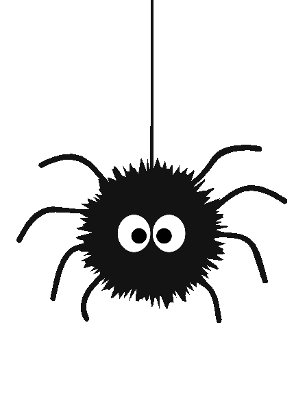 Halloween, edderkop #0132