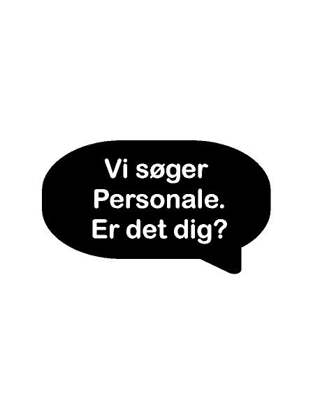 Talebobbel, vi søger personale #0474