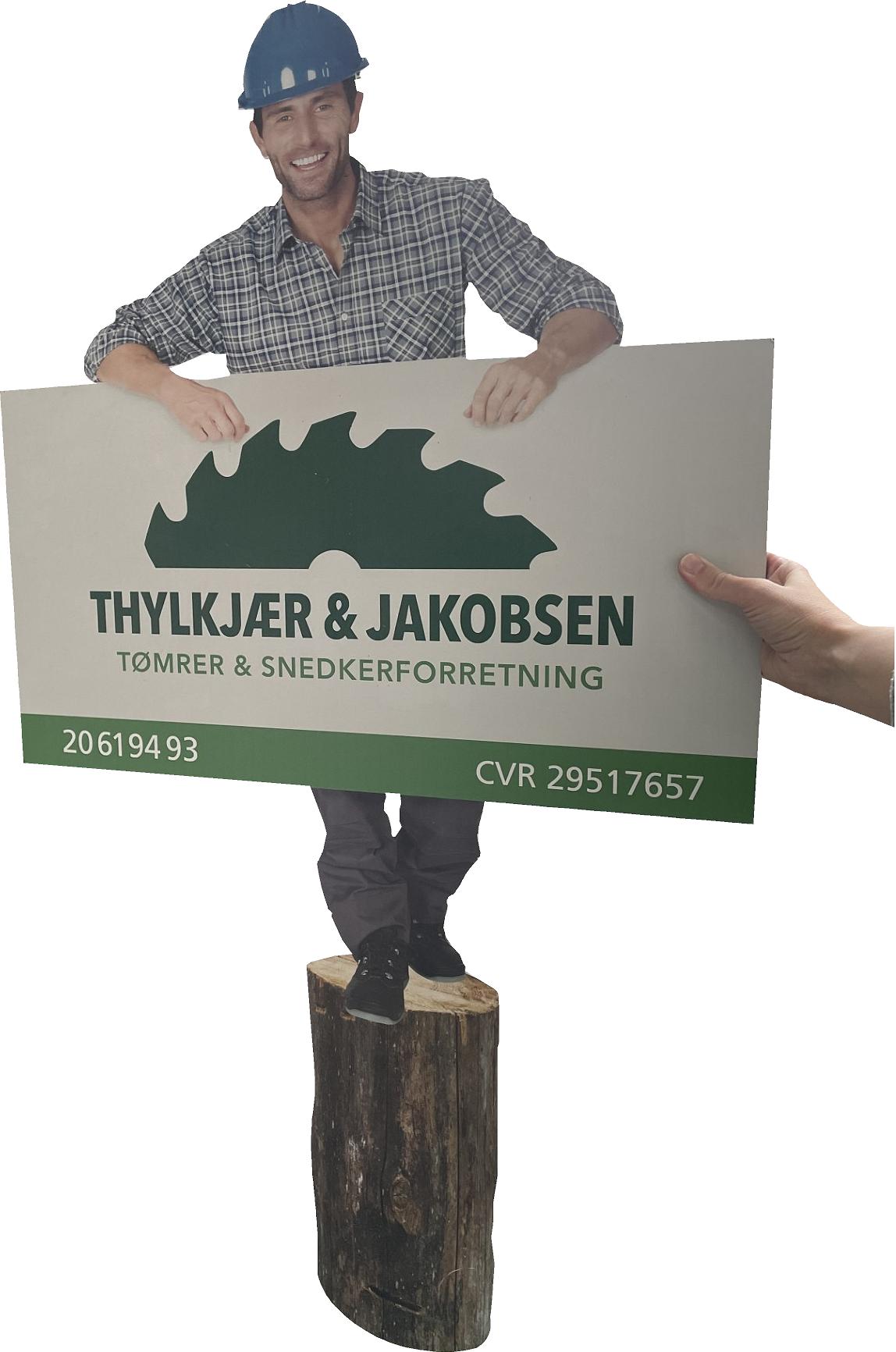 CVR-skilt på butiksdør