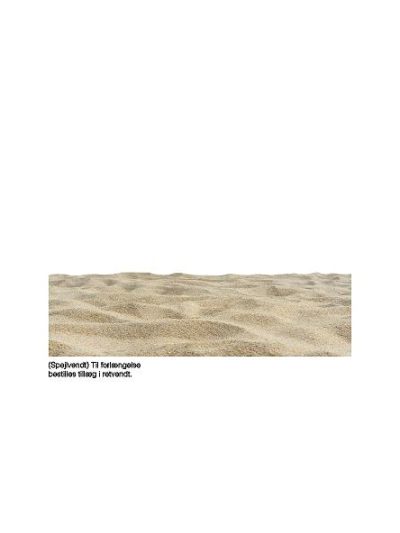 Sandbund 120* 33 cm #0458 (Spejlvendt)