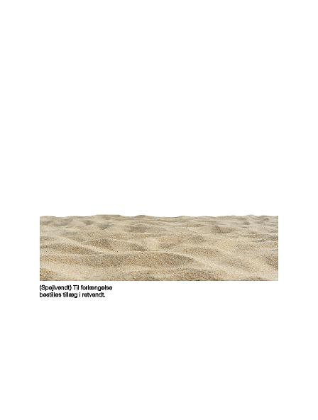 Sandbund 120* 33 cm #0458 (Spejlvendt)