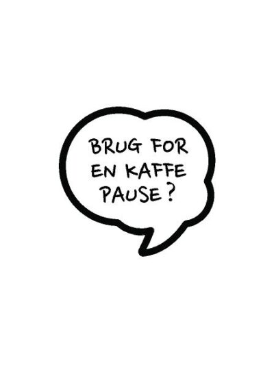 Talebobbel, kaffepause #0471