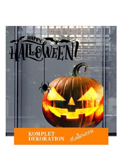 Halloween komplet dekoration (Vindue 200* 200 cm) #0550