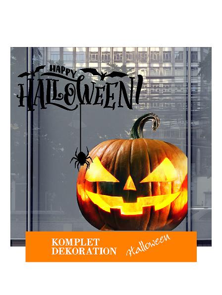 Halloween komplet dekoration (Vindue 200* 200 cm) #0550