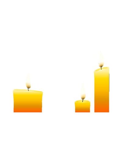 Halloween Lys (mål h: fra 48-100 cm) #0620