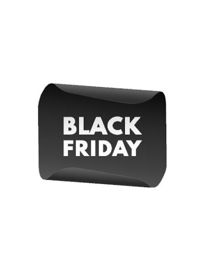 Black Friday 50 cm. (Selvklæbende folie.) #0644