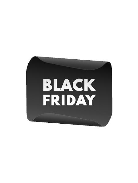 Black Friday 50 cm. (Selvklæbende folie.) #0644