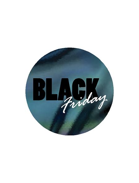 Black Friday 50 cm. (Vakumfolie.) #0648