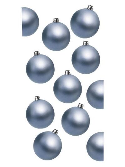 Julekugler stk/ h: ca 25 cm. (Selvklæbende folie.) #0088