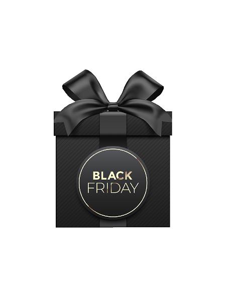 Black Friday Gave H: 70 cm. (Vakumfolie.) #0698