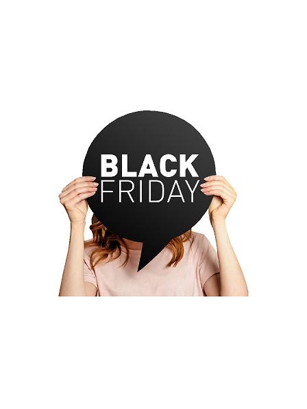 Black Friday H: 70 cm. (Vakumfolie) #0700