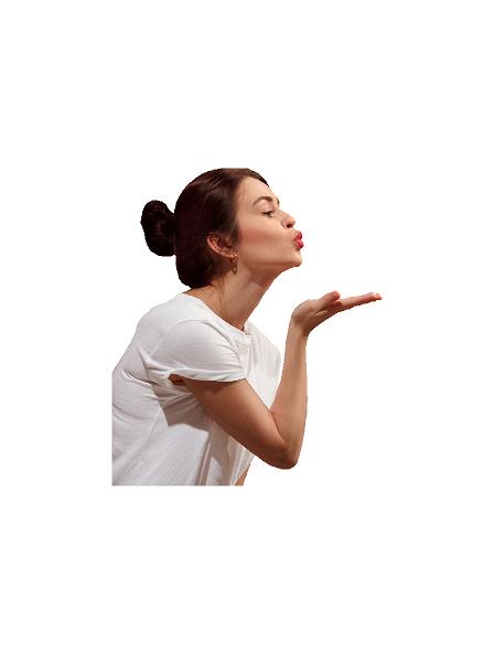 Valentine Pige H: 80 cm. (Vakumfolie.) #0719