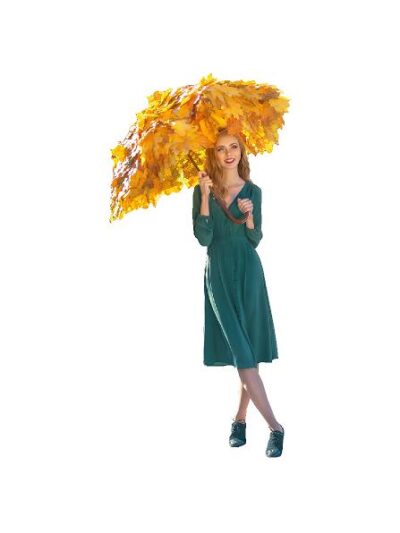 Efterår Dame H: 150 cm. (Selvklæbende folie.) #0728