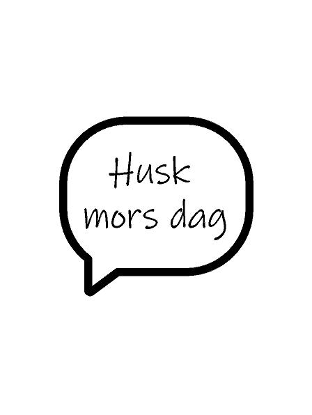 Mors dag, taleboble #0748