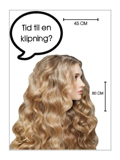 Frisør- Designark